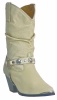 Dingo DI526 for $79.99 Ladies Olivia Collection Slouch Boot with Tan Pigskin w/ Ankle Chain Foot and a Fashion Toe
